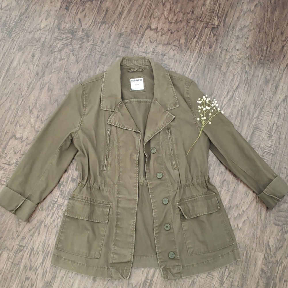 Old Navy Long Field Utility Jacket